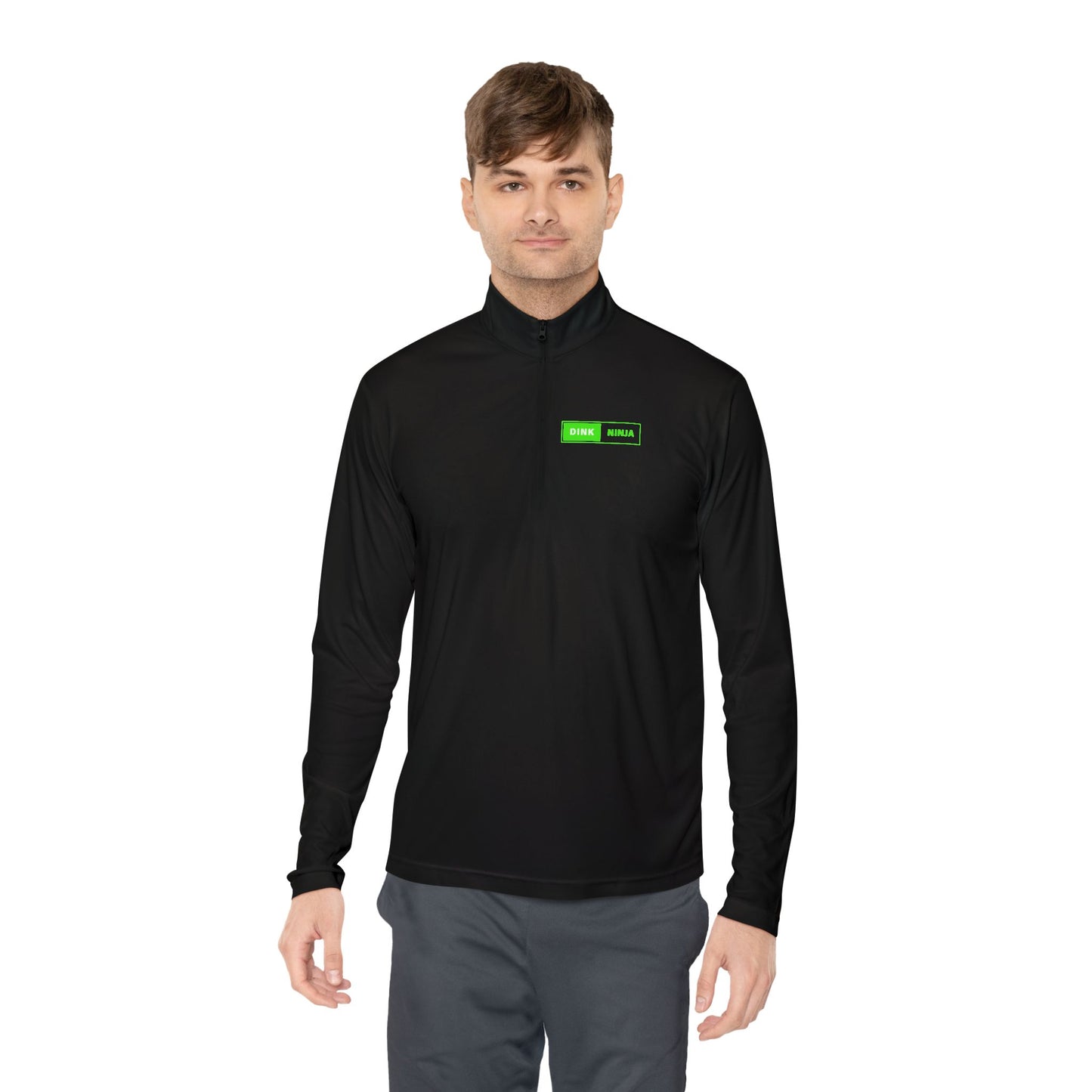 Dink Ninja Unisex Quarter-Zip Pullover