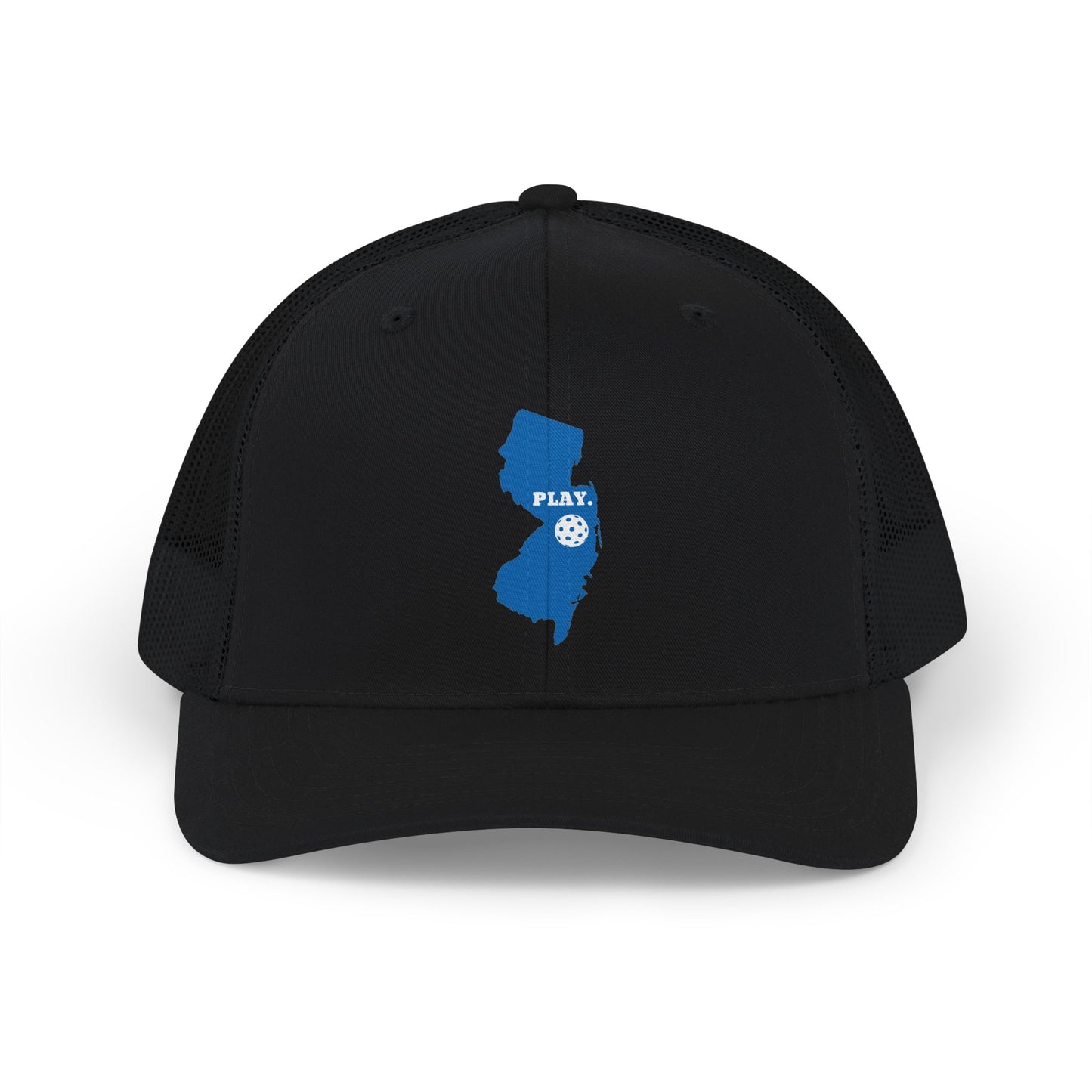 Play Pickleball New Jersey Snapback Trucker Cap
