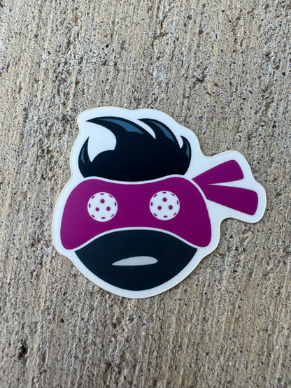 The Game Face Sticker