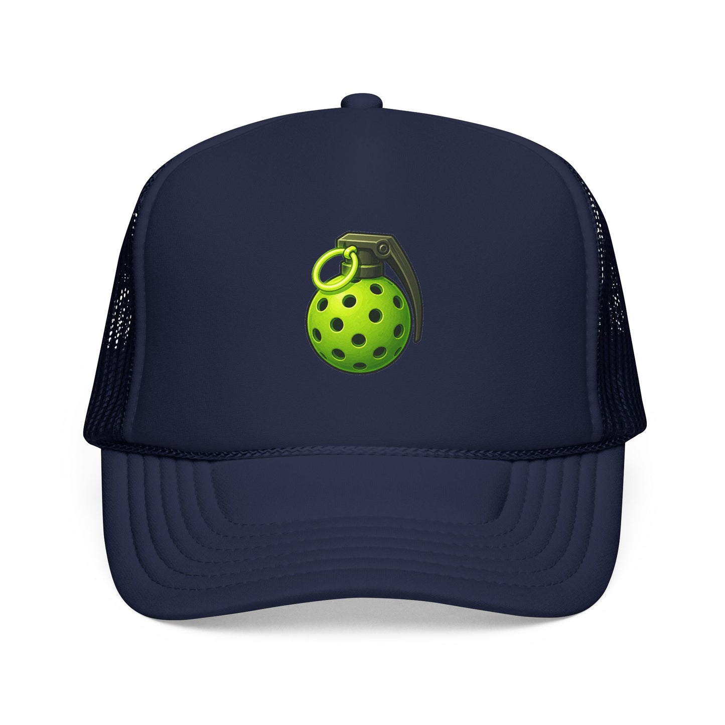 Pickleball Grenade Foam Trucker Hat