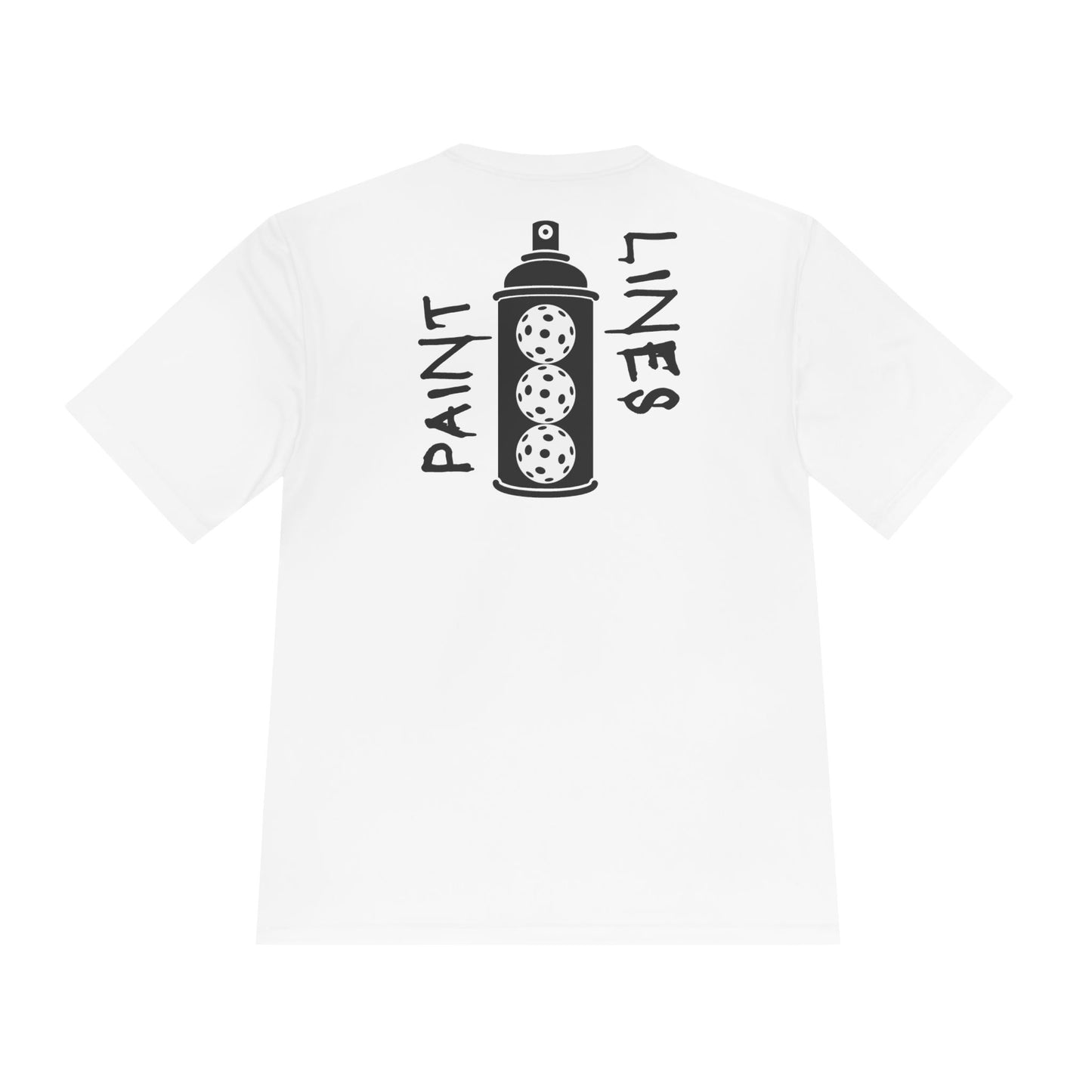 Paint Lines Unisex Moisture Wicking Tee