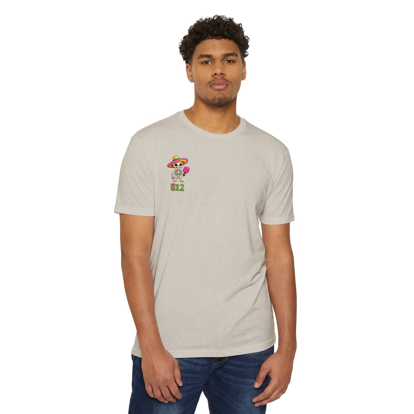 The (512)Unisex CVC Jersey T-shirt