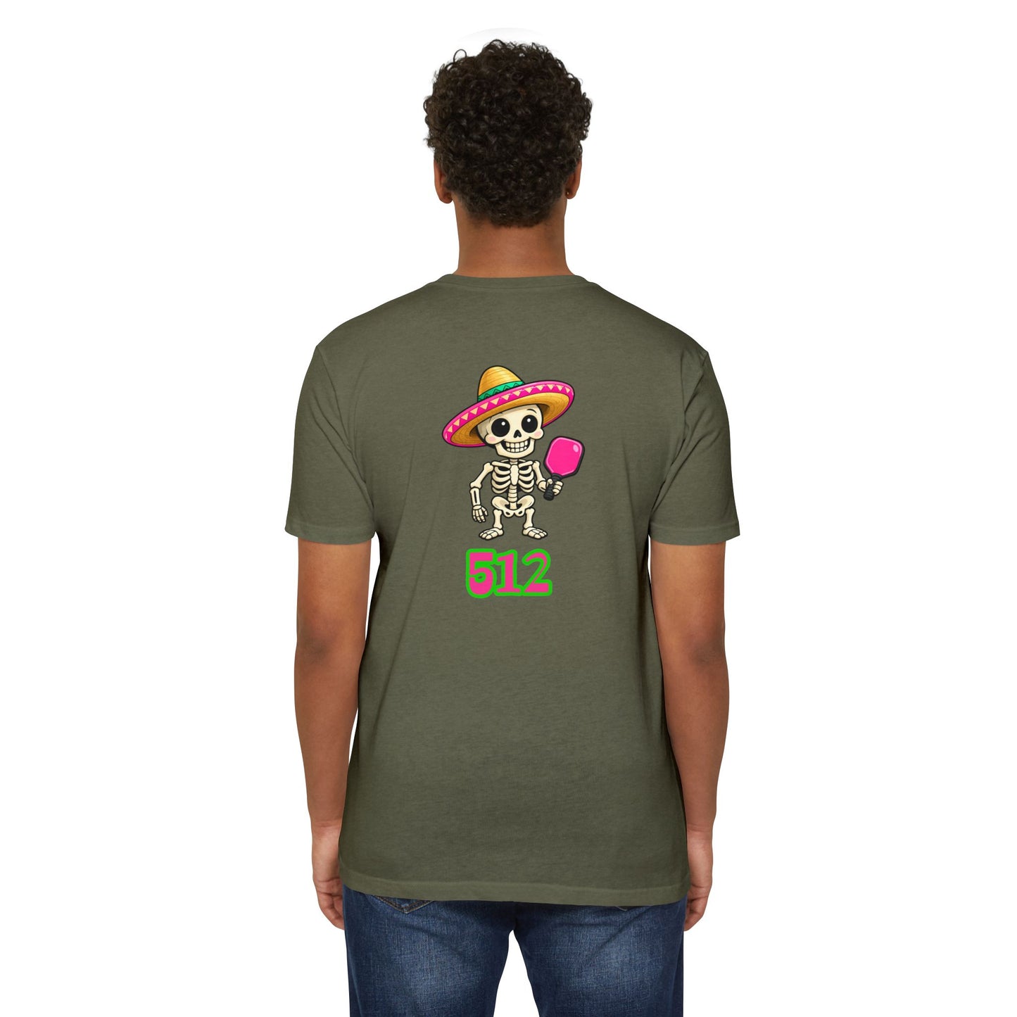 The (512)Unisex CVC Jersey T-shirt