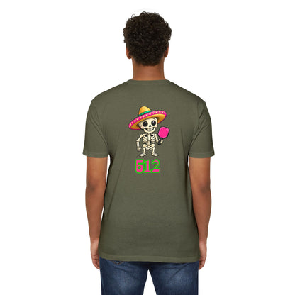 The (512)Unisex CVC Jersey T-shirt