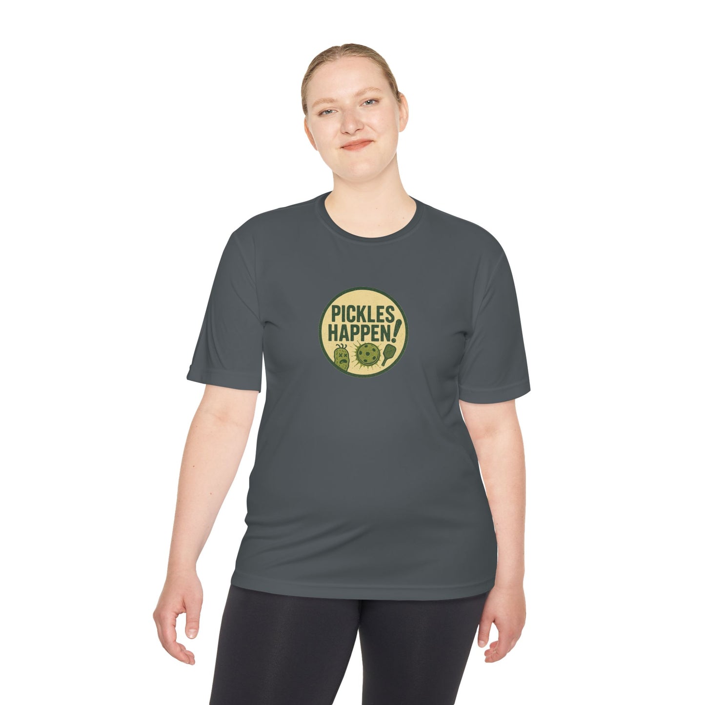 Pickles Happen Unisex Moisture Wicking Tee