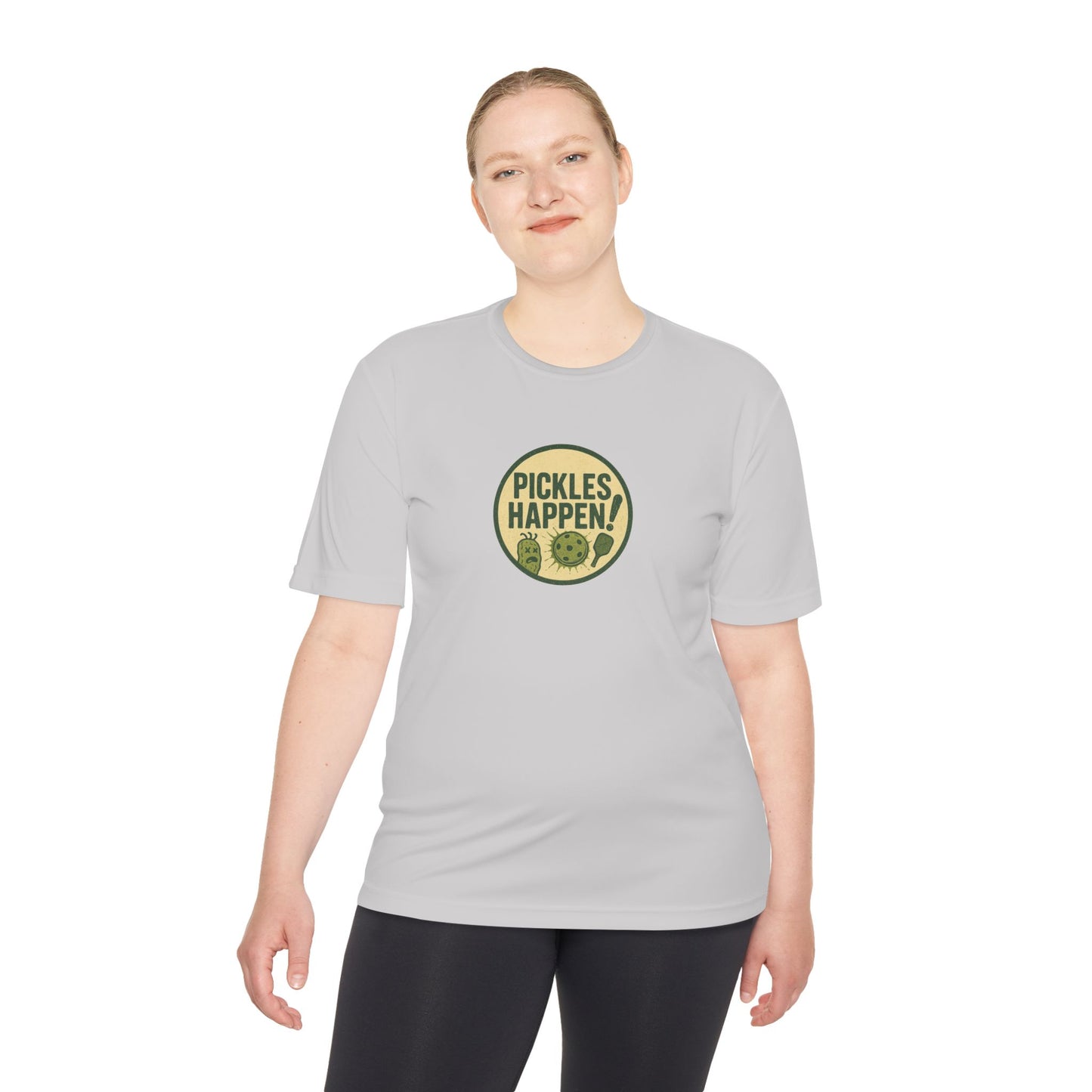 Pickles Happen Unisex Moisture Wicking Tee
