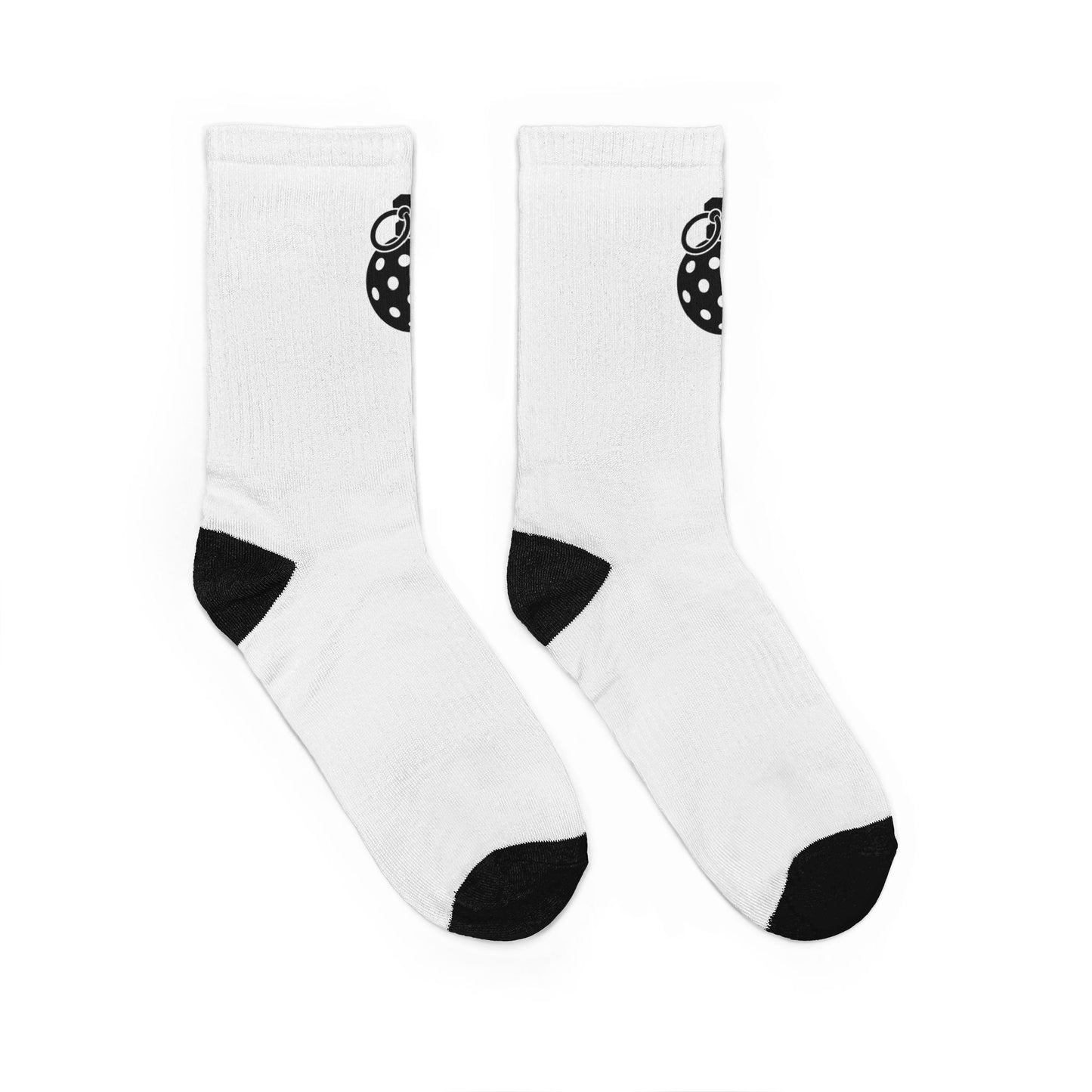 Unisex Padded Crew Socks (DTG)