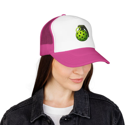 Pickleball Grenade Foam Trucker Hat