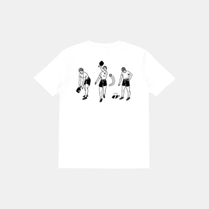 Retro Revival Broken Paddle Pickleball Tee