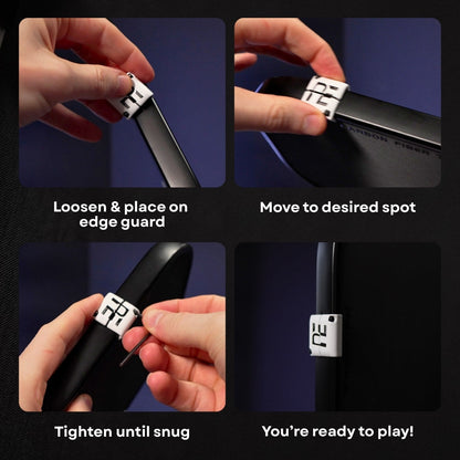 Pickleball Effect  - SLYCE SLYDRS™ — Adjustable Clamp-On Pickleball Paddle Tuning Weights