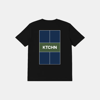 KTCHN Pickleball Court Tee (Black)