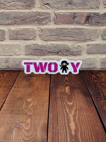 TWO🥷Y Sticker