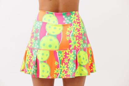 PB Drop Pleat Skort Daisy
