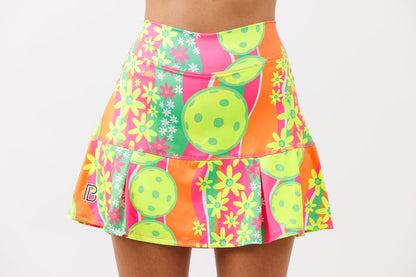 PB Drop Pleat Skort Daisy