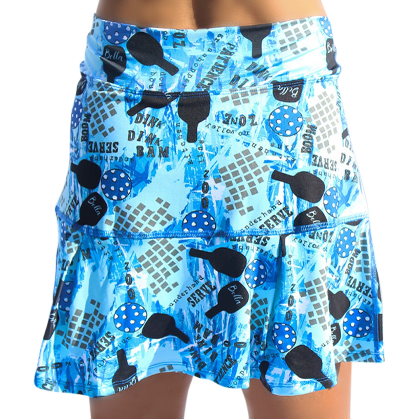 PB Drop Pleat Skort Graffiti 2