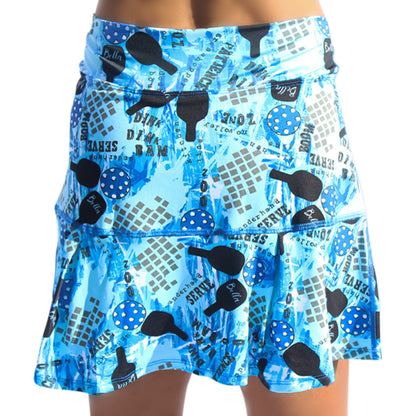 PB Drop Pleat Skort Graffiti 2