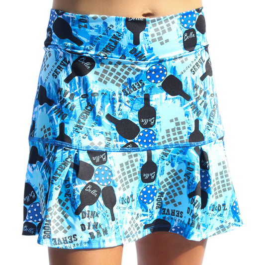 PB Drop Pleat Skort Graffiti 2