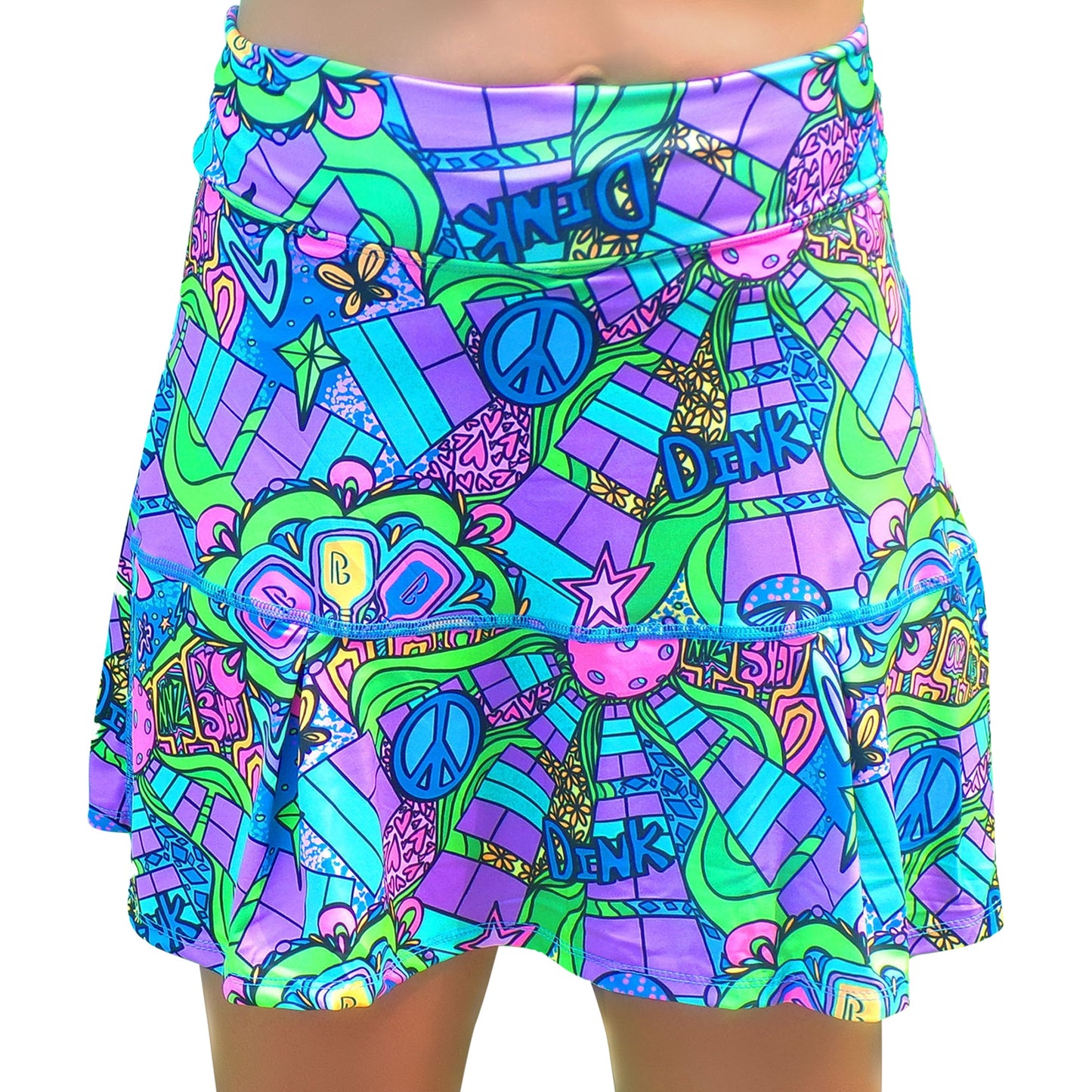PB Drop Pleat Skort Groovy