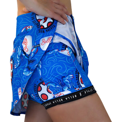 PB Drop Pleat Skort Lobster Monster