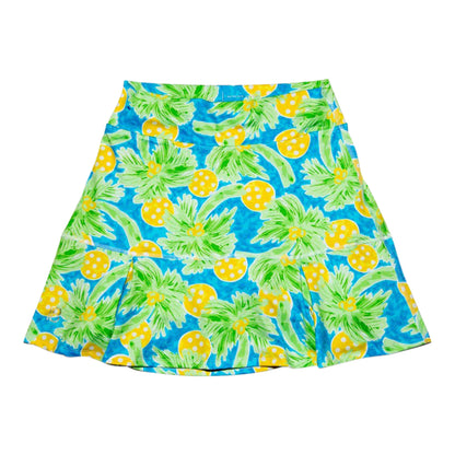PB Drop Pleat Skort Palms 1