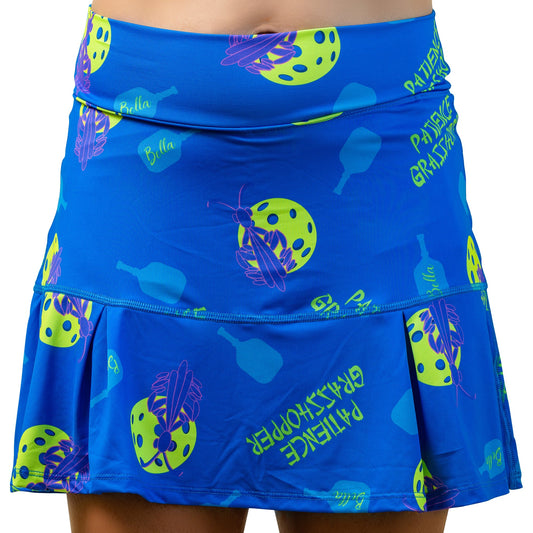 PB Drop Pleat Skort Patience Grasshopper