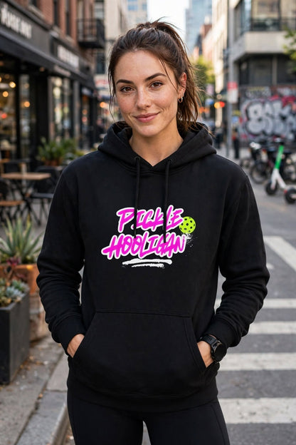 Pickle Hooligan Three-Panel Fleece Hoodie
