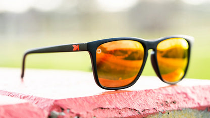 Matte Black / Red Sunset Fast Lanes