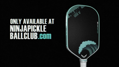 Ninja Green Gen V Foam Pickleball Paddle – T700 Carbon Fiber