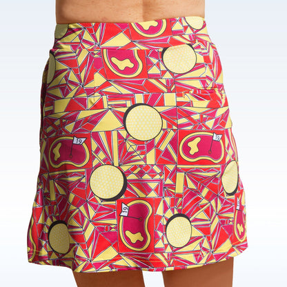Pickleball Bella Angle Shot Straight Golf Skort
