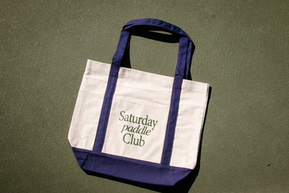 Saturday Paddle Club Canvas Pickleball Tote