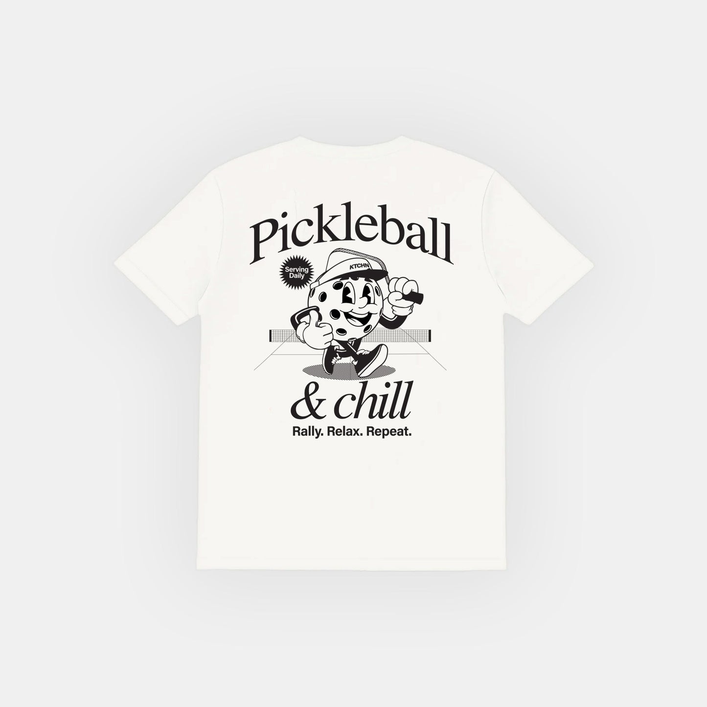 Pickleball & Chill Mascot Tee
