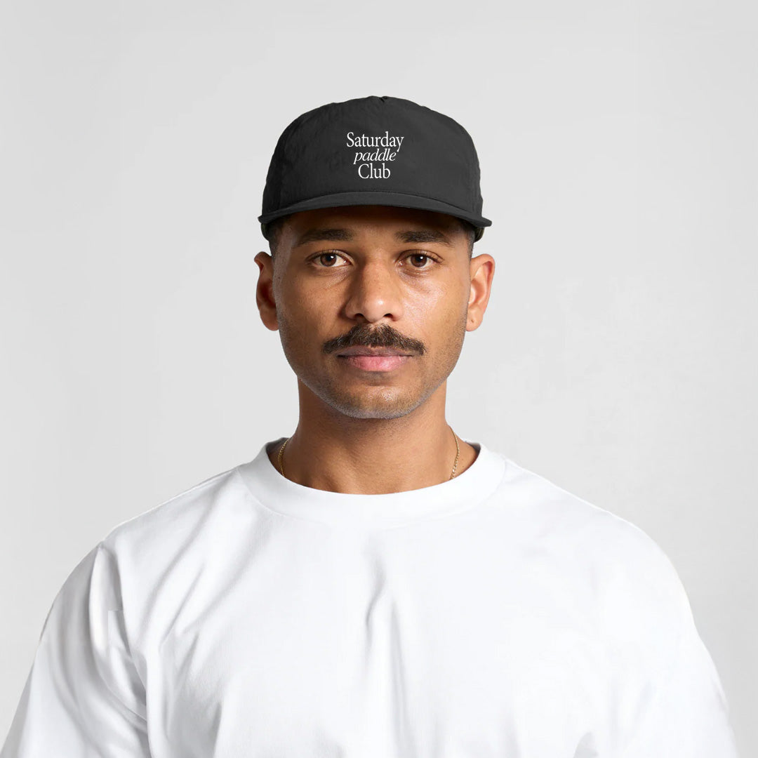 Saturday Paddle Club Court Cap (Black)