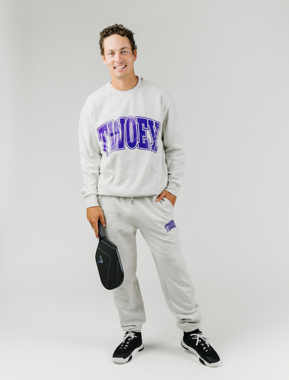 Twoey Grey Crewneck Sweatshirt