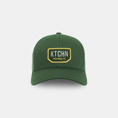 KTCHN Shield Patch Pickleball Hat (Green)
