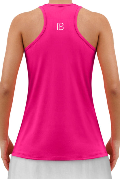 PB Racerback Tank Diva Pink