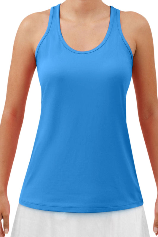 PB Racerback Tank Electric Blue