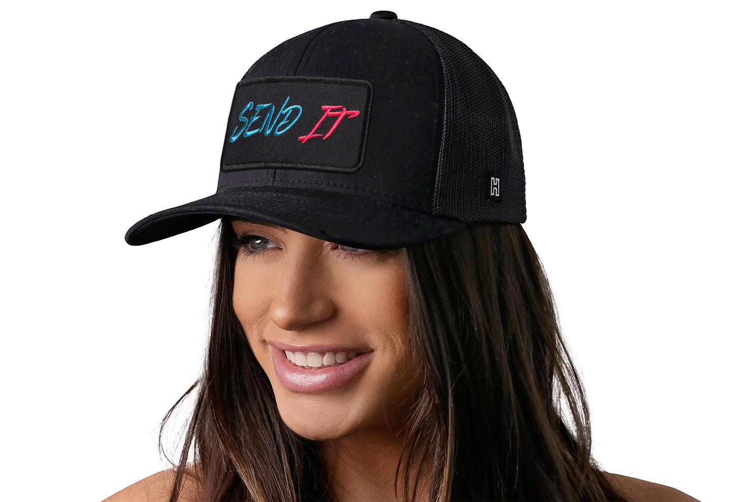 Send It Trucker Hat  |  Black  Snapback