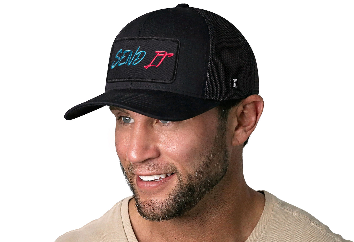 Send It Trucker Hat  |  Black  Snapback