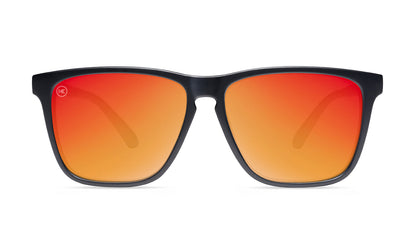 Matte Black / Red Sunset Fast Lanes