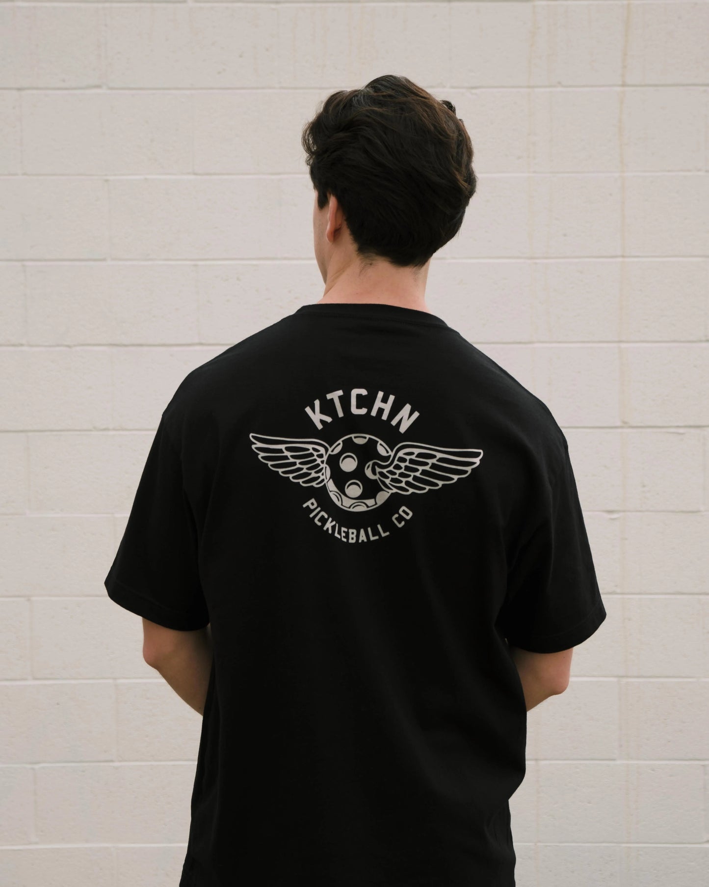KTCHN Pickleball Co. Wing Pickleball Tee (Black)
