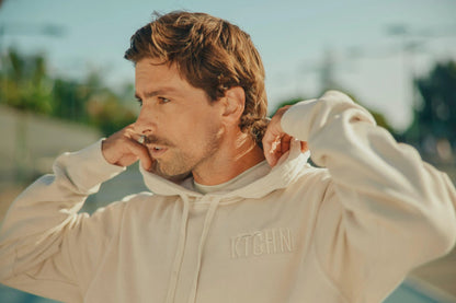 Marine Layer KTCHN Pickleball Hoodie (Beige)
