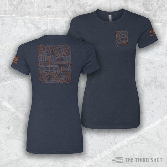 Horizon Fall - Women's Pickleball Shirt