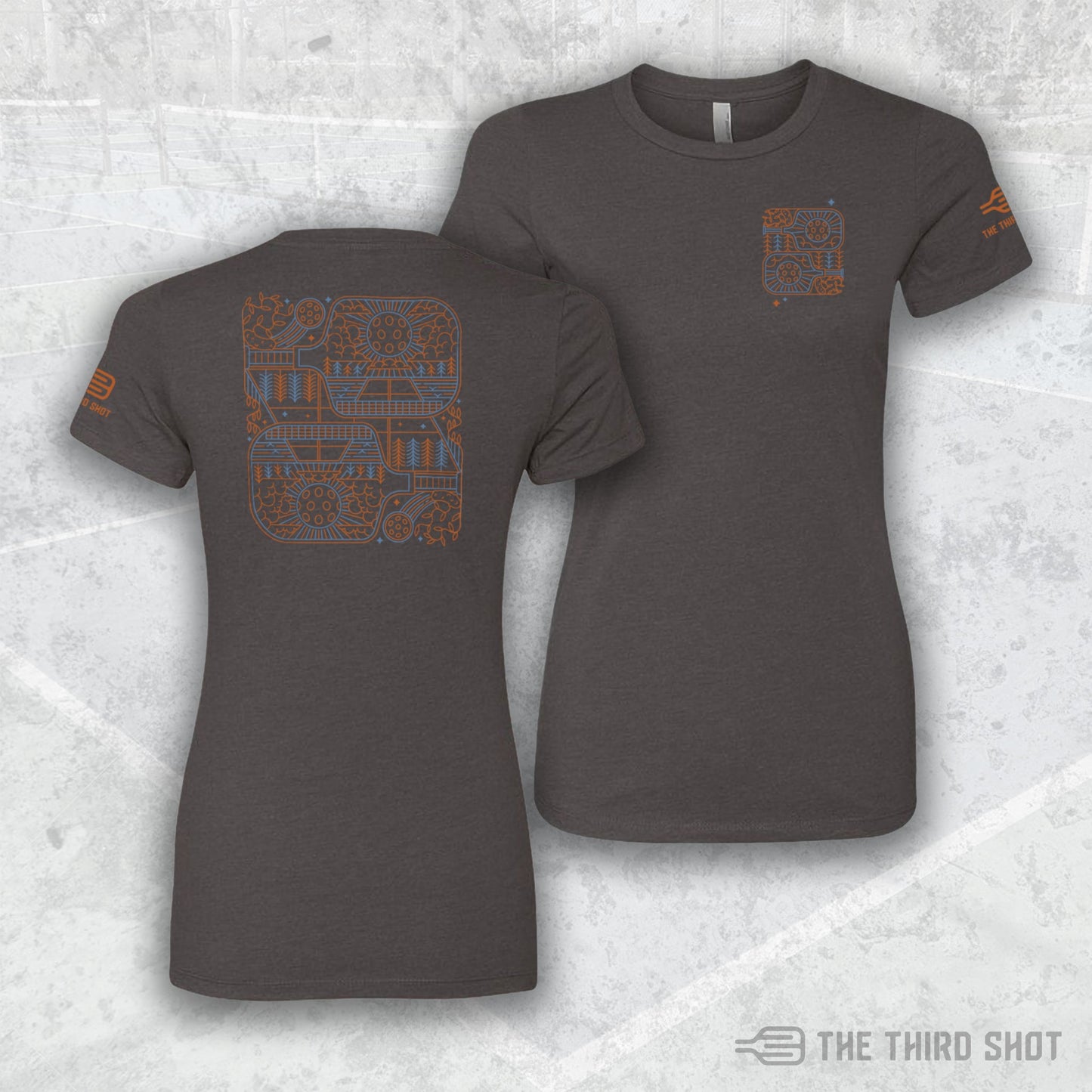 Horizon Fall - Women's Pickleball Shirt
