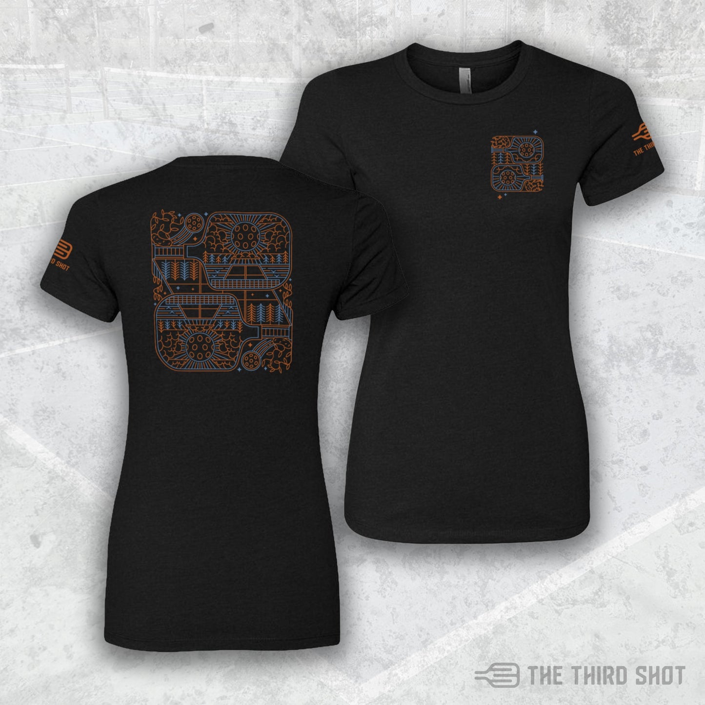 Horizon Fall - Women's Pickleball Shirt