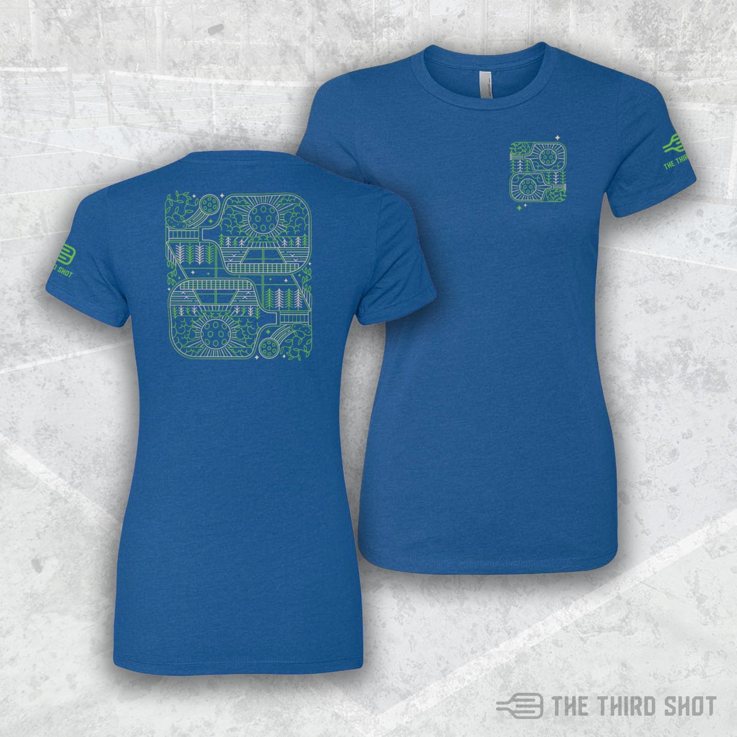 Horizon Spring - Women's Pickleball Shirt