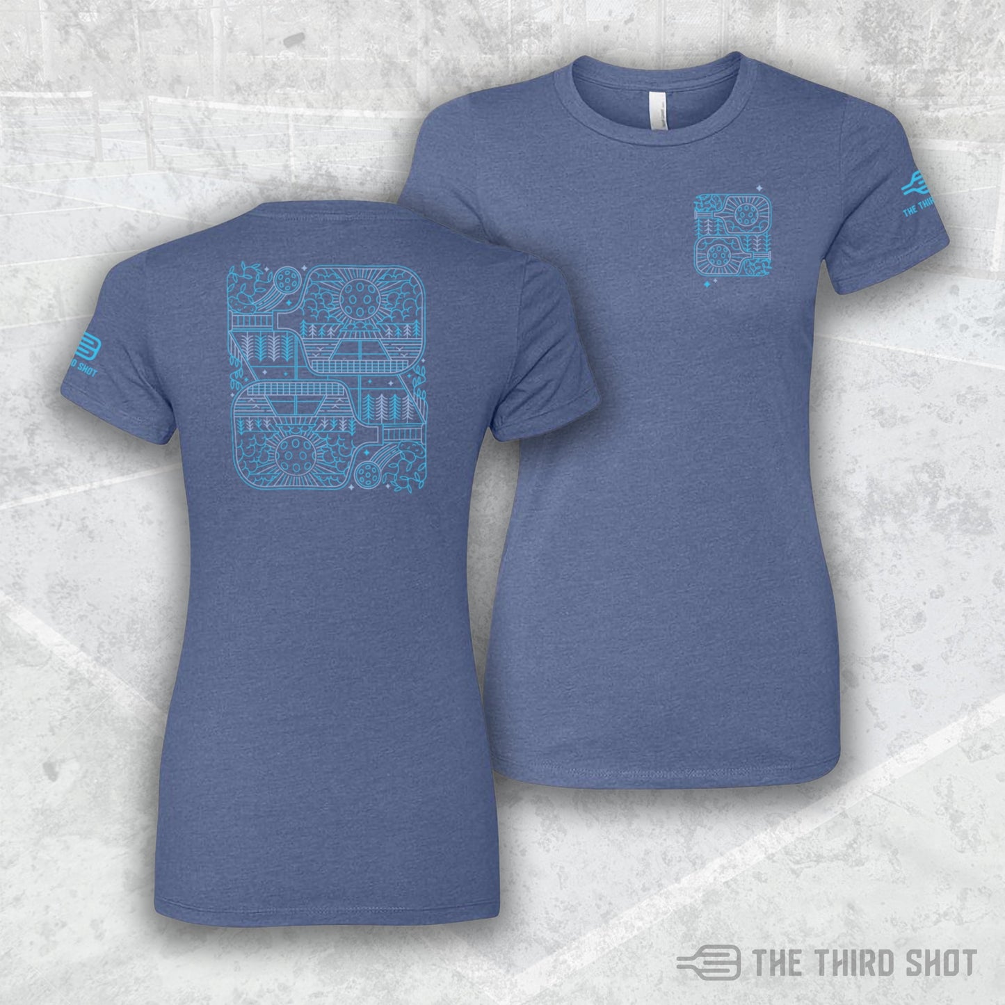 Horizon Winter - Women's Pickleball Shirt