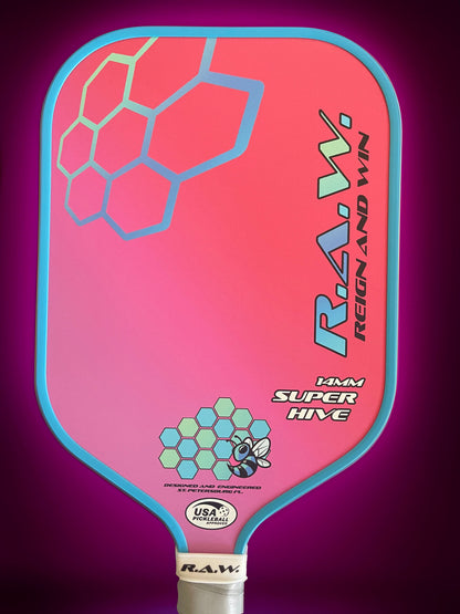 R.A.W. SUPER HIVE Pickleball Paddle