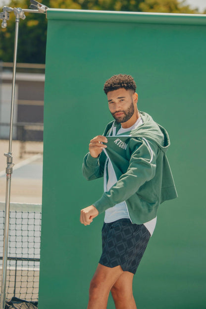 Sunday Morning Zip Pickleball Hoodie