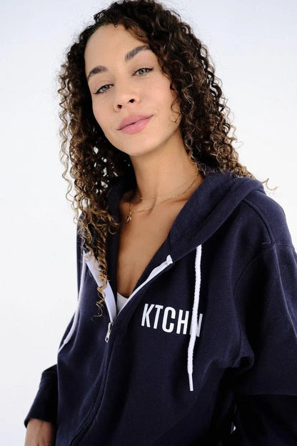 Sunday Morning Zip Pickleball Hoodie